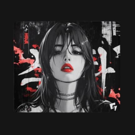 Tapete de vidro Glsswrks Hana