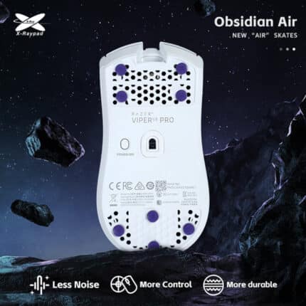 X-Raypad Obsidian Air Mouse Skates - Universal Donuts