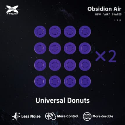 X-Raypad Obsidian Air Mouse Feets - Universal Donuts