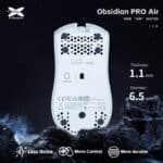 X-Raypad Obsidian Pro Air Mouse Feets - Universal Dots