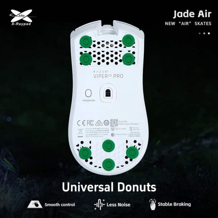 X-Raypad Jade Air Mouse Feets - Universal Donuts
