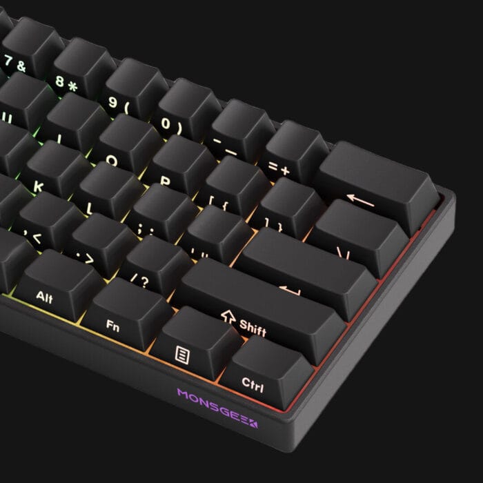 AKKO Monsgeek FUN60 PRO Black ANSI Wired Magnetic Keyboard 8k 0.01mm