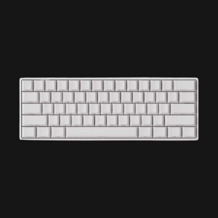Teclado Gaming Magnético AKKO Monsgeek FUN60 PRO Branco ANSI 8k 0.01mm
