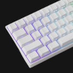 Teclado Gaming Magnético AKKO Monsgeek FUN60 PRO Branco ANSI 8k 0.01mm