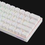 AKKO Monsgeek FUN60 PRO White ANSI Wired Magnetic Keyboard 8K ARGB HE 0.01mm