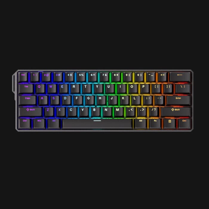 Teclado Gaming Magnético Akko MonsGeek FUN60 Ultra TMR – 60%, ANSI, Rapid Trigger, 8K