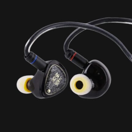 TANGZU Waner SG 2 – IEM Dinâmico HiFi de 10mm com Cabo OFC e Conector 2-Pin