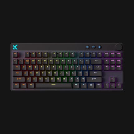 Teclado Gaming MCHOSE Mix 87 Hall Effect Magnetic Switch Preto