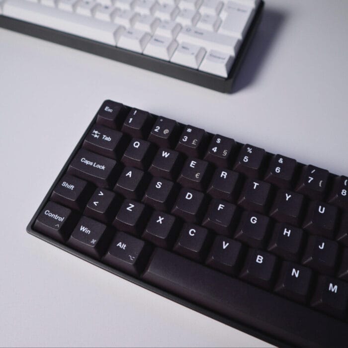 Conjunto de Keycaps Personalizados em Preto – Layout Português ISO-PT