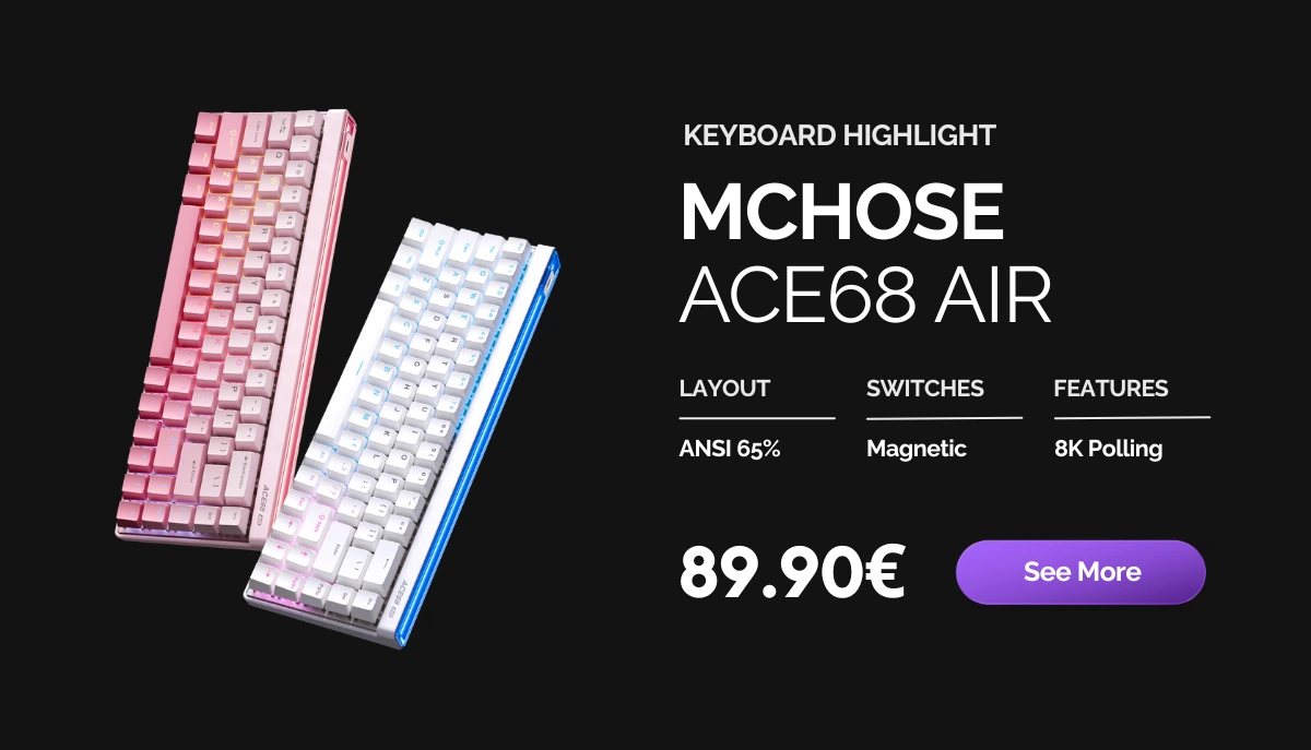 Keyboard Highlight - MCHOSE ACE68 AIR EN