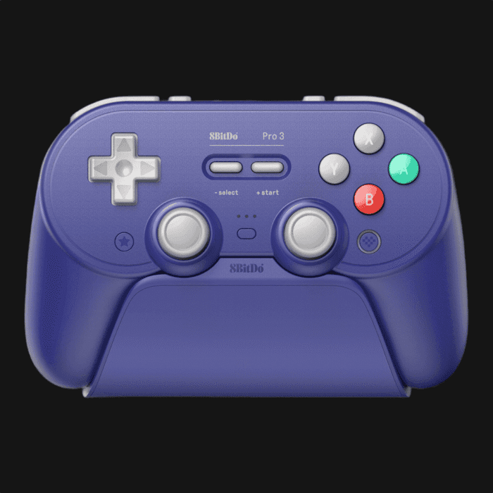 8BitDo Pro 3 Bluetooth Gamepad Roxo