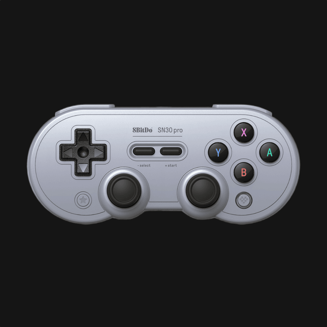 8BitDo SN30 Pro Gamepad Cinza 8BitDo SN30 Pro Gamepad Cinza
