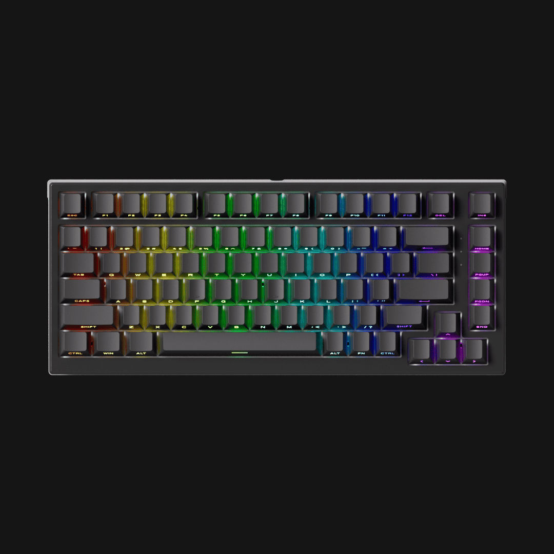 TAC75 BLACK (1) TAC75 he Keyboard black